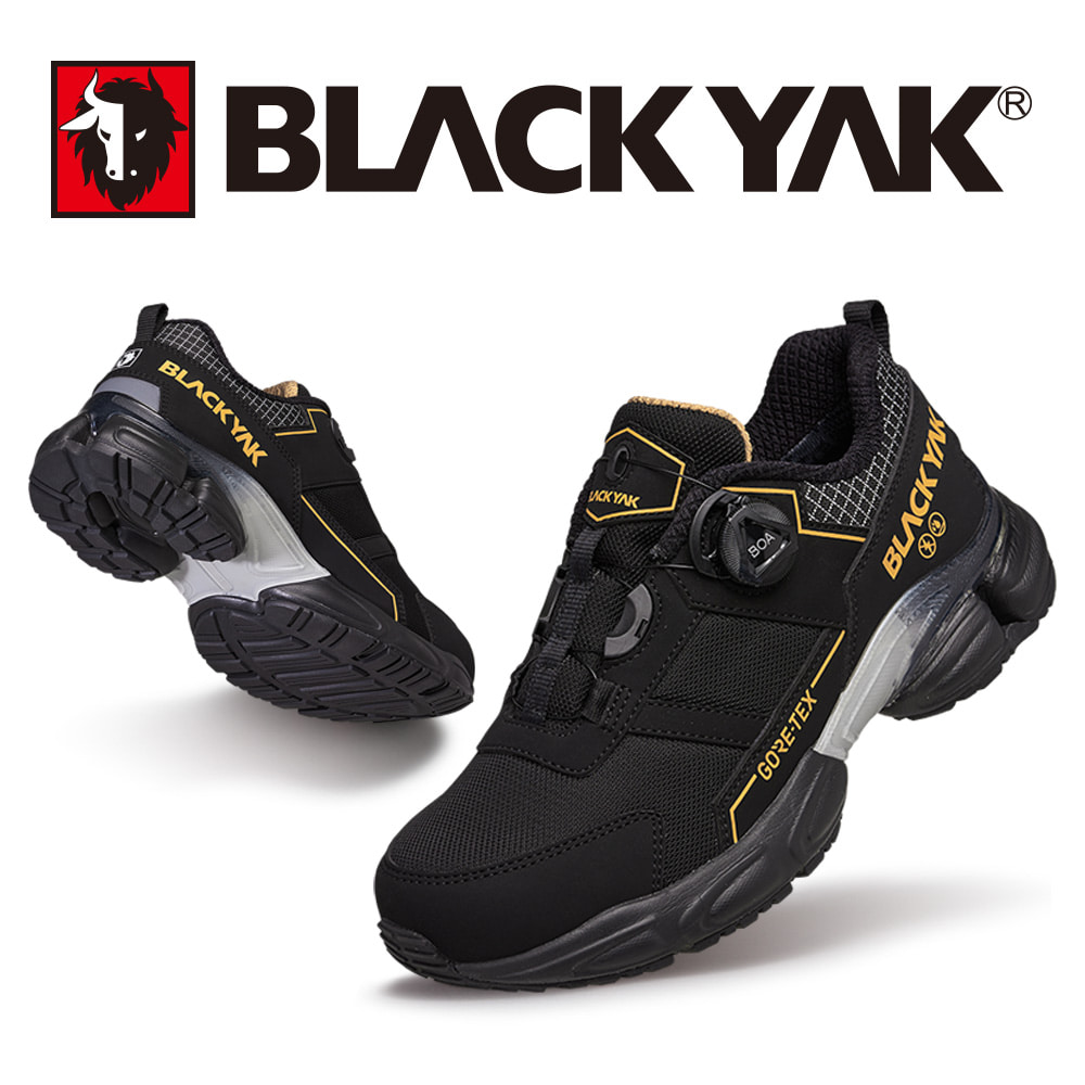 블랙야크 안전화 YAK-415G 4인치 절연화 고어텍스 무토캡 다이얼 작업화