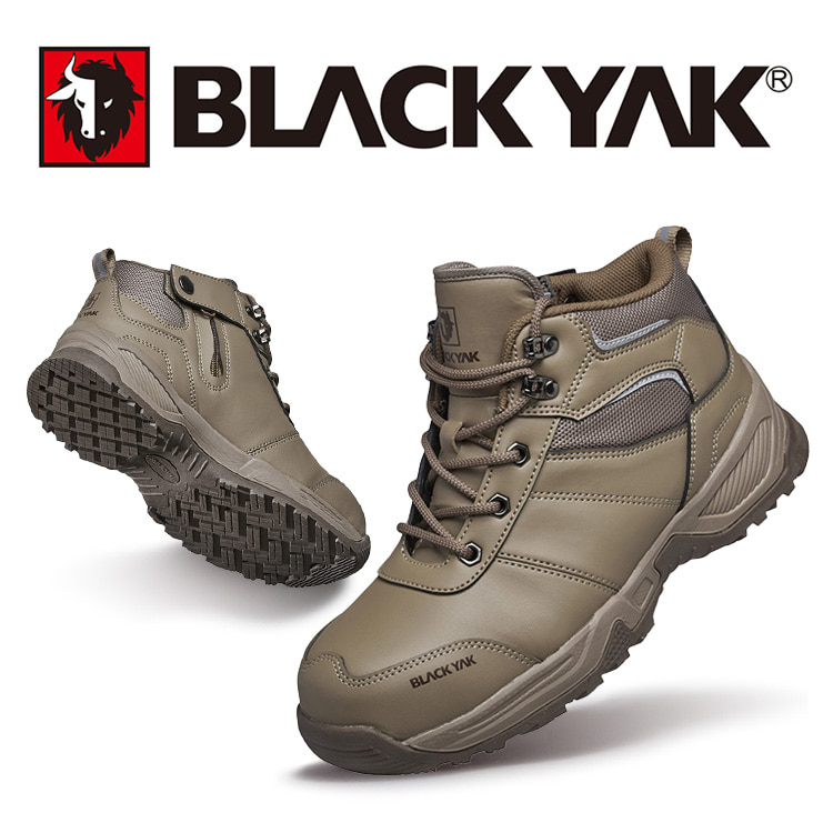 블랙야크 안전화 YAK-50 논슬립 미끄럼방지 작업화 건설화 5인치