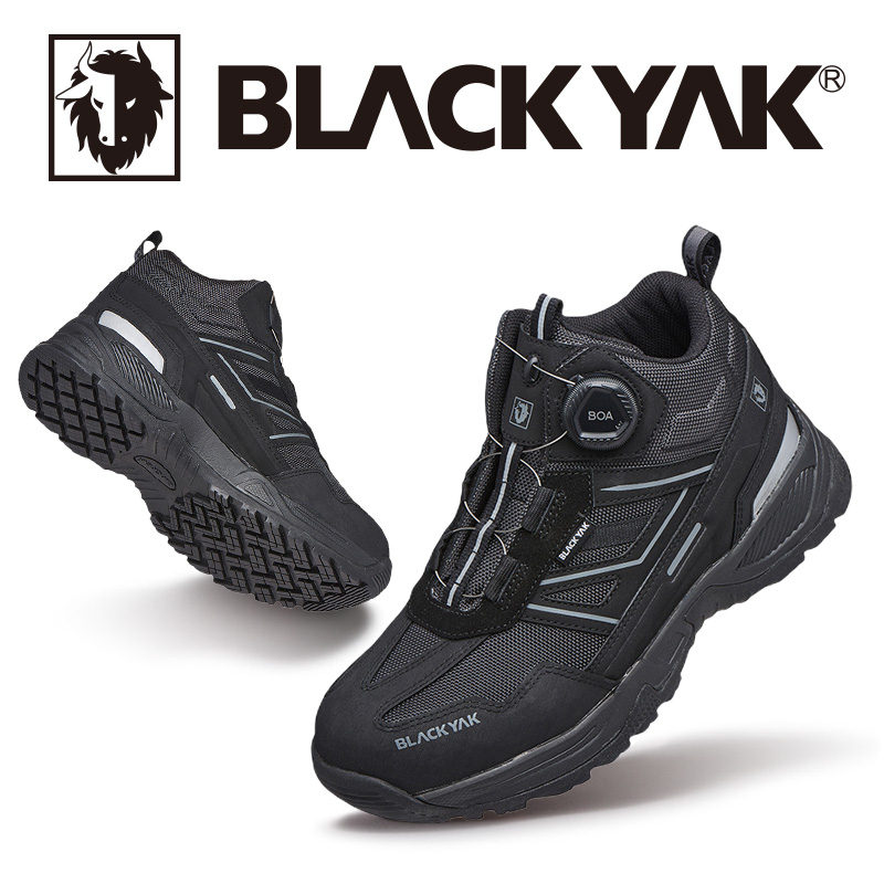 블랙야크 안전화 YAK-550D 다이얼 논슬립 건설화 작업화
